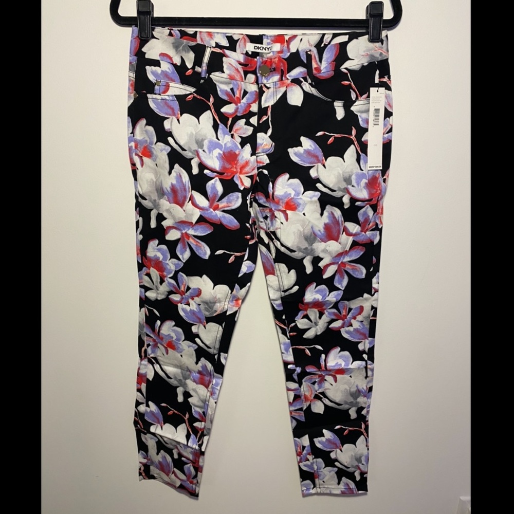 DKNYC Floral Pants